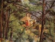 Paul Cezanne View of Chateau Noir oil painting on canvas